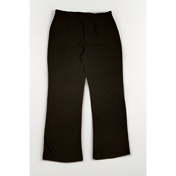 Express Black Mid Rise Trouser Dress Pants Wide Leg Size 11/12 - Picture 3 of 7